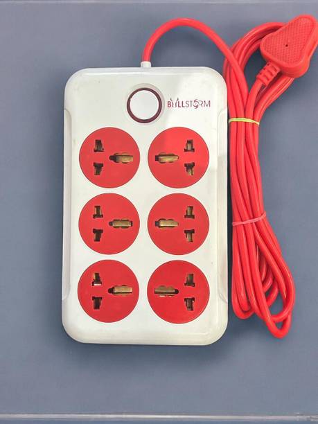 BULLSTORM BullStorm I-Design 6x1 6 Socket Extension Boards 6  Socket Extension Boards