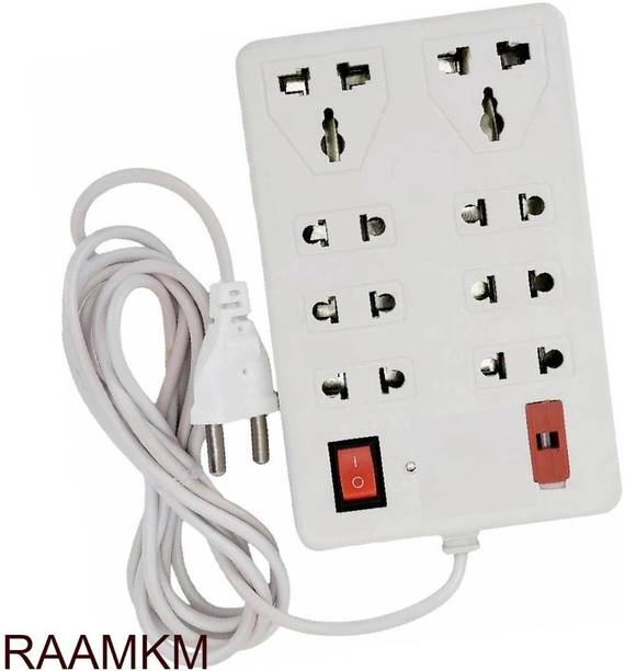 Eels Ex_L_987_8+1 MINI POWER STRIP/EXTENSION BOARD with power fuse and led indicator 8  Socket Extension Boards