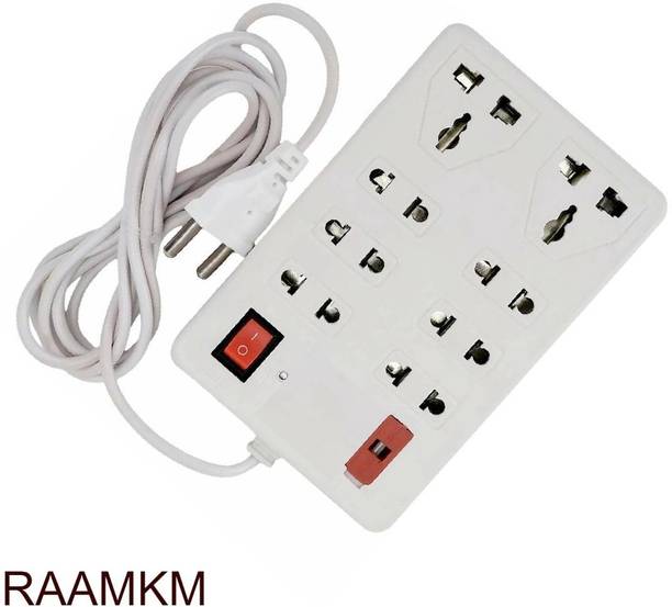 PINGA Ex_L_964_Pack of 1 - 8+1 with Fuse Mini Strip, 8 Socket Extension Boards 8  Socket Extension Boards