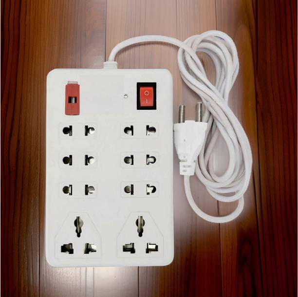 TOOLART Pin Extension Board Flex Box 3 Meter Power Cable 8 Socket Extension BoardsDh 8  Socket Extension Boards