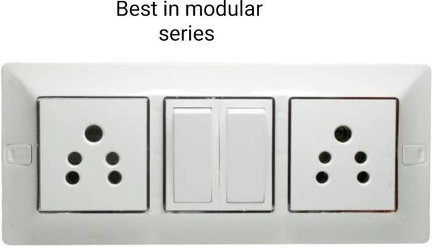 cromium 6 modular 2 shocket 2 switch 6.25 miter wire 2 Socket Extension Boards