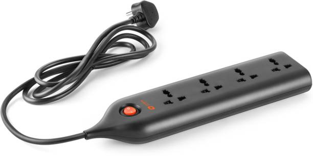 Orient Electric 4 Way Extension Board - Black NP 2 Mtr. 4  Socket Extension Boards