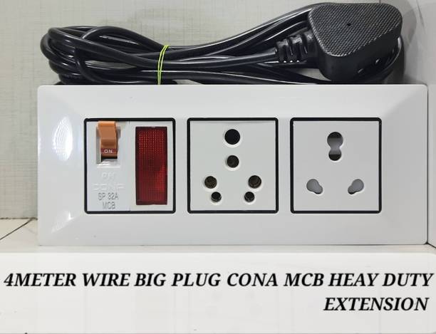 BAHUL BIG PLUG EXTENSION CONA/ MCB. CONA SWITCHES 2  Socket Extension Boards