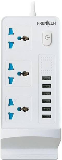 Frontech Frontech Multi Plug Power Strip 3  Socket Extension Boards