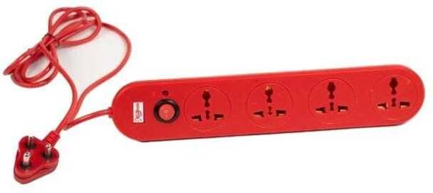 VNG 4-Socket Surge Protector Power with Heavy-duty cord 4  Socket Extension Boards