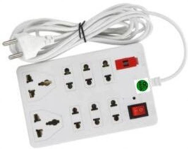 LifoDora _PL1-sw10e_8 SOCKET 2 SWITCHES EXTENSION BOARD(white,2M) 8  Socket Extension Boards