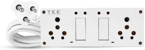 The Elite Electrotek Combined Box 16 Amp with Universal Socket, Safety Shutter 240V Power Utility Box 2  Socket Extension Boards