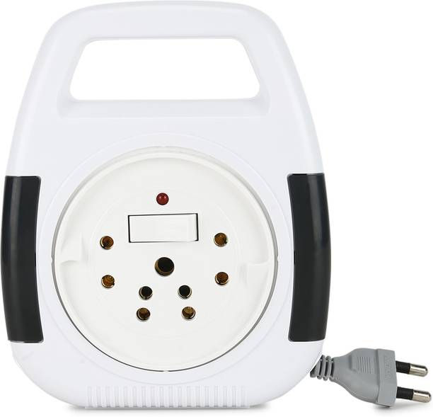 ANCHOR 6A 2 Pin Flex Box with Indicator & Handle 3  Socket Extension Boards