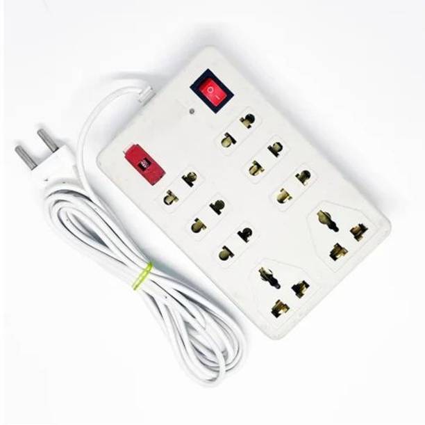 DRX MARKETING 8+1 with Mini Strip, 8 Socket Extension Board 8 Socket Extension Board 8  Socket Extension Boards