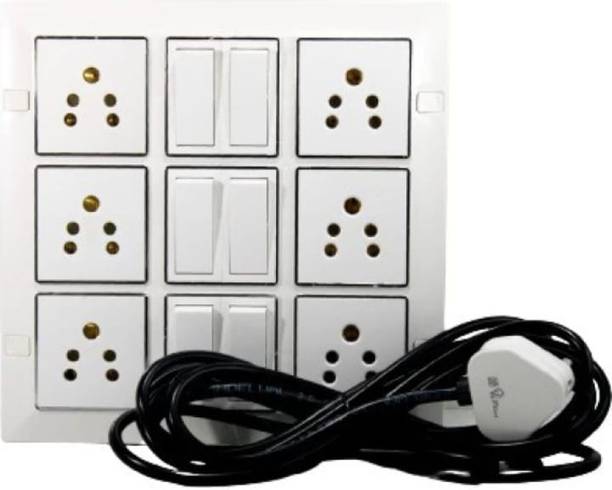 cromium 18 modular 6 Shocket 6 switch 6.5miter wire 6  Socket Extension Boards