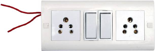 cromium SHYAM MODULAR A1 2  Socket Extension Boards