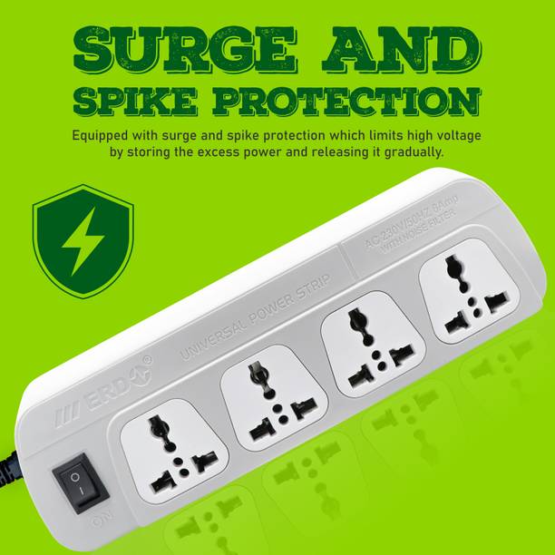 ERD ERD ERD EB-11 POWER STRIP EXTENSION 4 Socket Extension Boards 4  Socket Extension Boards