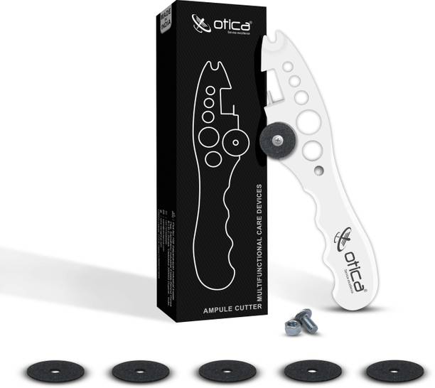 OTICA Precision Ampoule Cutter for Doctor, nurse, Hospitals and Home use (white color) Surgical Bone Cutter