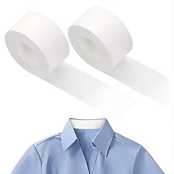 SPMYY 2 Roll Sweat Pads Collar Protector for Shirts & Hats, 300CM Self-Adhesive Tape Sweat Pads