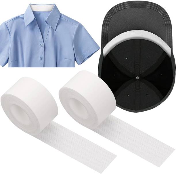 WIPSOR 2 Rolls Sweat Pads Collar Protectors Self-Adhesive Sweat Pads