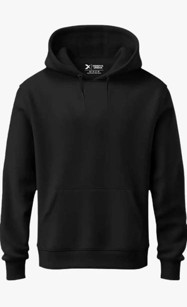 Ashkart Women Full Sleeve Solid Hooded Sweatshirt