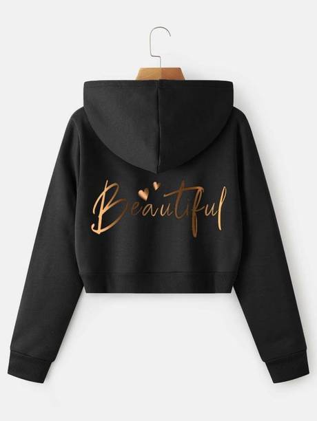 Women Full Sleeve Printed Reversible Sweatshirt