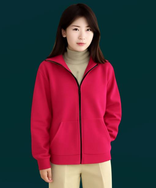 Moda Rapido Full Sleeve Solid Women Sweatshirt