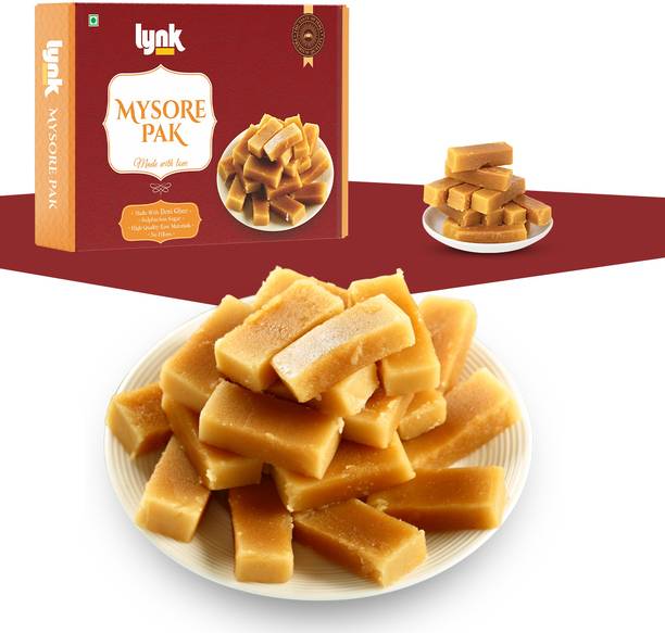 Lynk Mysore Pak - Sweet Celebrations, Festival of Flavors, Premium Mysur Pak Box