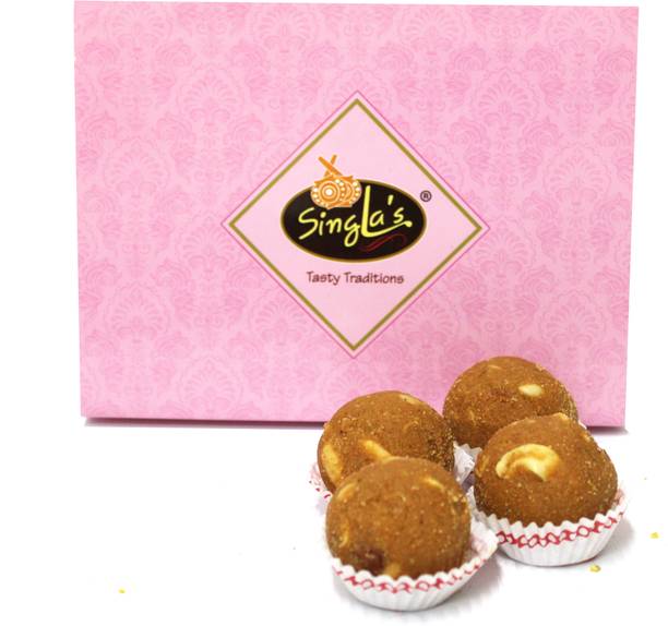 singla's Besan Dryfruit laddu 500g Box