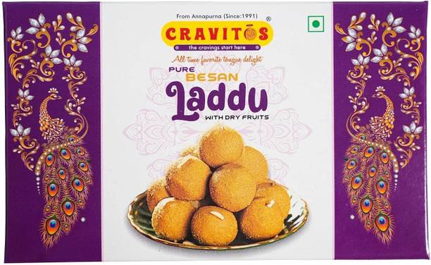 Cravitos Besan Laddu | Nutty Aromatic Sweet Treat Box