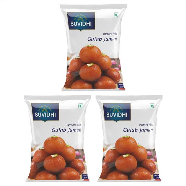 Suvidhi Gulab Jamun 500gm….. (Pack of3) That is 1500gm Pouch