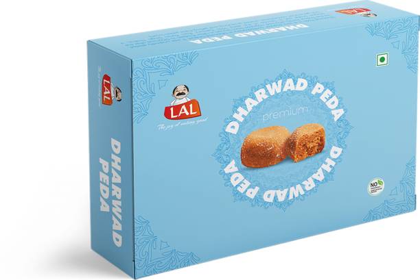 लाल धारवाड़ पेड़ा 400g पैक ऑफ 1 बॉक्स