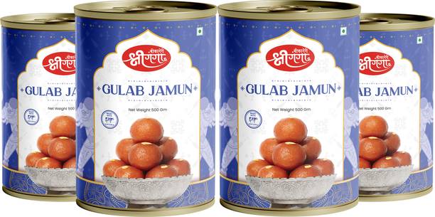 Bikaneri Shree Ganga Soft Gulabjamun 32 Pieces Tin