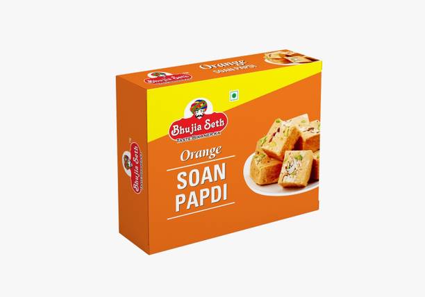 BHUJIYA SETH Orange soan papdi box 200 gm Box