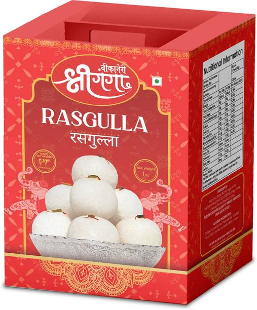 Bikaneri Shree Ganga Sponge Rasgulla Tin