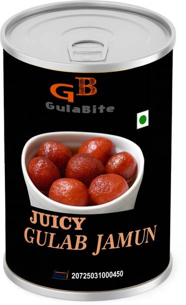 GULABITE Juicy Gulab Jamun Tin | Soft & Juicy | Traditional Indian Sweet |
