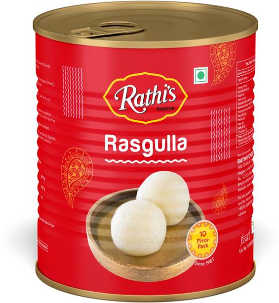 राठी 'स रसगुल्ला टिन