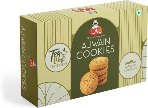 Lal AJWAIN COOKIES - 400GM Box