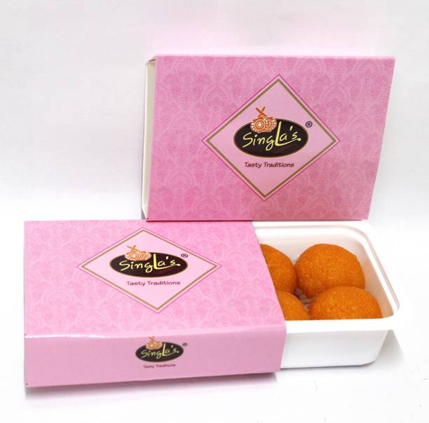 Singla Sweets Banarsi Laddu 200g |Delicious | Mithai | Sweets | Vacuum Pack Box