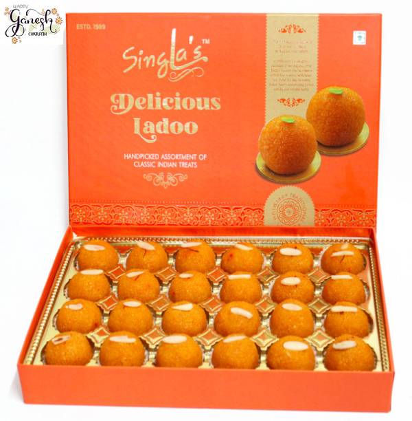Singla Sweets Motichoor Laddu 1kg Delicious Laddu | Box