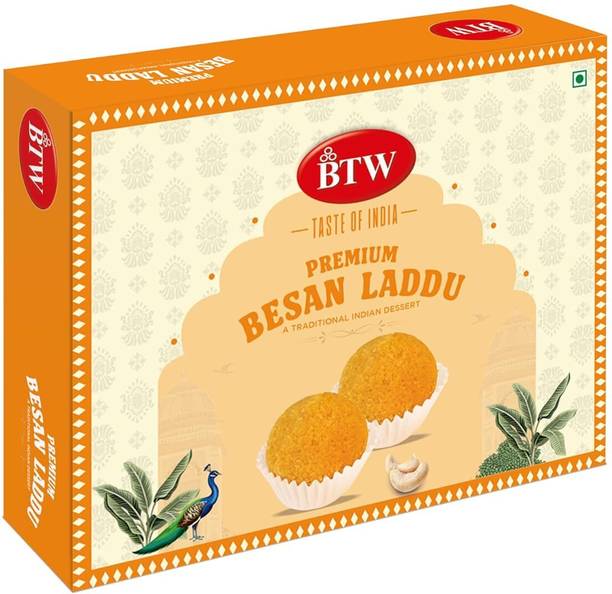 BTW Besan Laddu 800g | Made with Pure Desi Ghee