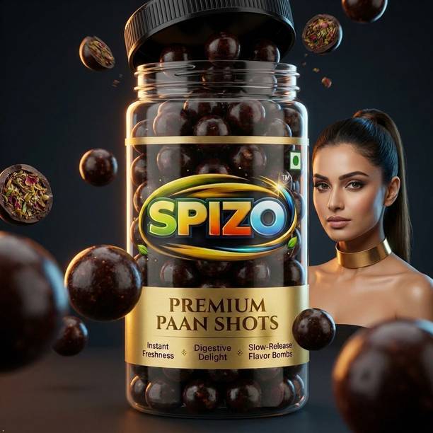 SPIZO Premium Paan Shots 300g | Instant Paan, Mouth freshener, Mukhwas Pan Flavor