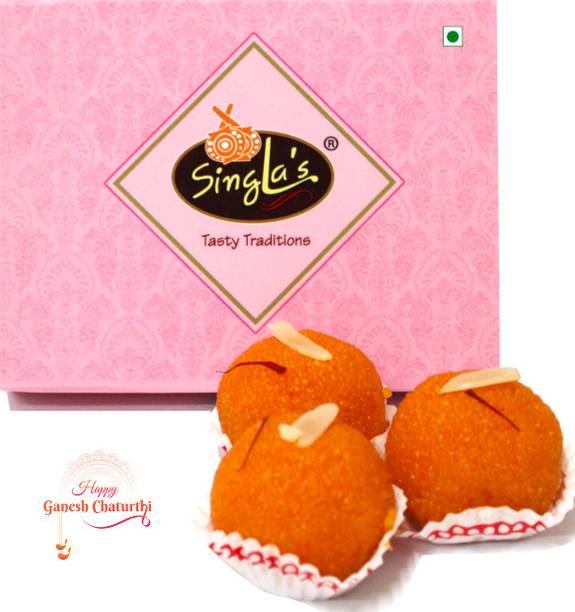 singla's Motichoor Laddu 200g Delicious Mithai Box | Box