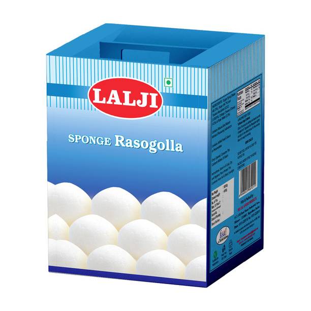 lalji Rasogolla 1Kg Soft and Juicy Bengali Sweet