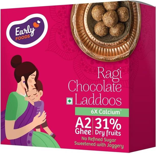 Early Foods Ragi Chocolate Laddoos Box