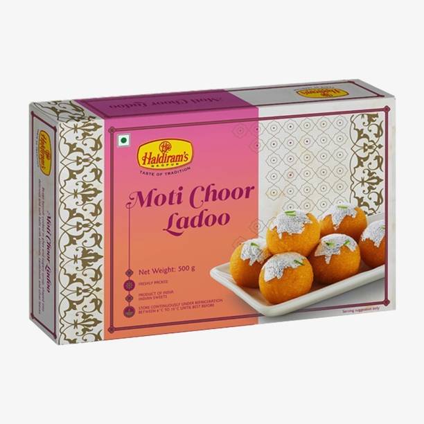 हल्दीराम'स मोती चूर लड्डू बॉक्स