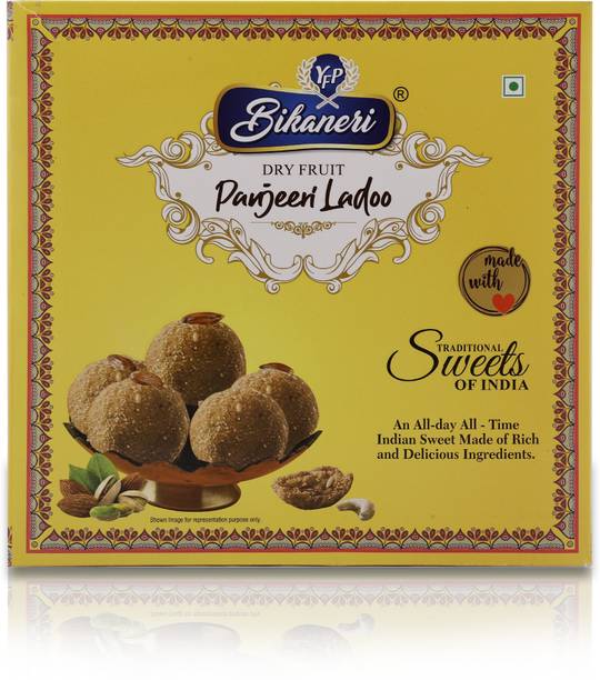 yfp bikaneri Panjeeri Ladoo – Traditional Indian Sweet | 100% Natural & Homemade Taste Box