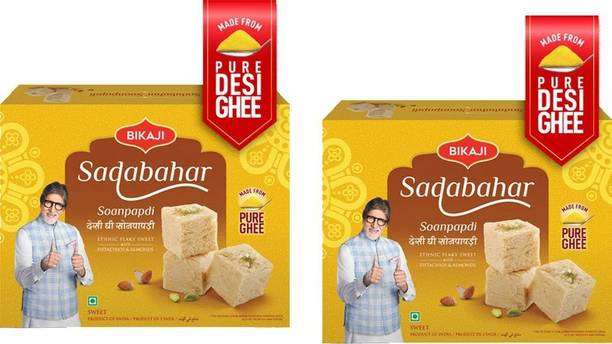 Bikaji sohan papdi pack of 2 Box