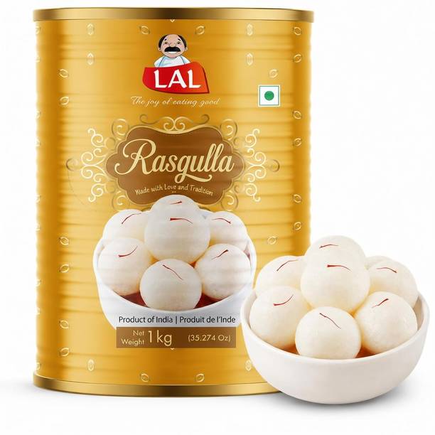 Lal Sweets Rasgulla Pack 1 | Fresh Soft & Spongy Rasgulla