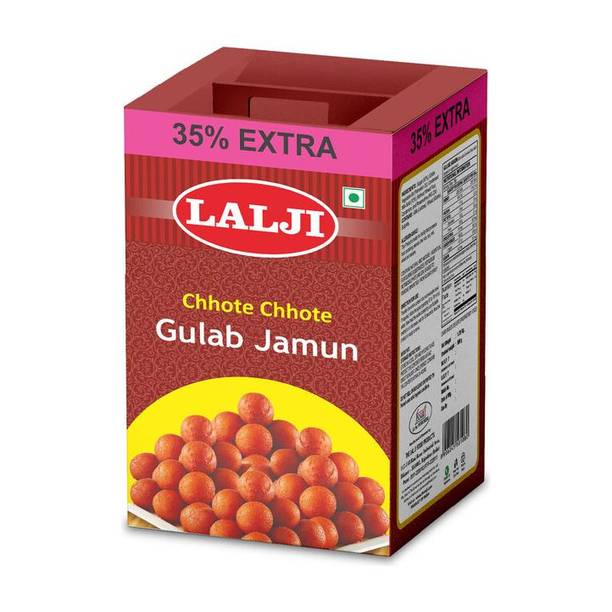 lalji Chote Chote Gulab Jamun 1.25Kg Traditional Bikaneri Sweet Treat