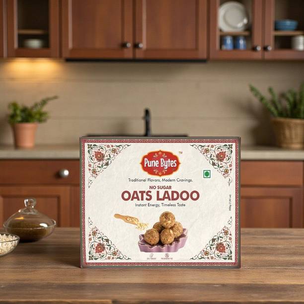 Pune Bytes No Sugar Oats Ladoo Box