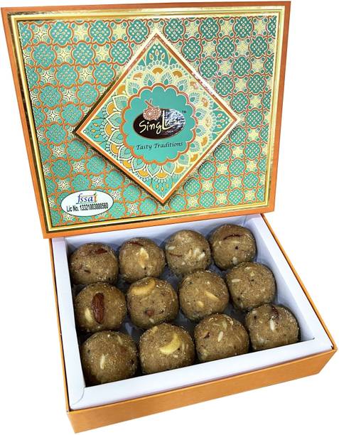 Singla Atta laddu 500 gm , best quality atta ladoo Box