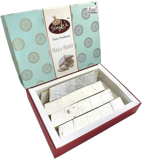 Singla Kaju Katlii Barfi Sweet Festive Gift Box