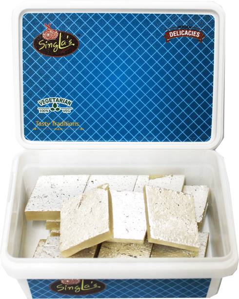 Singla Sweets Kaju Burfi 200g Best Quality Kaju Katli sweet festival Box