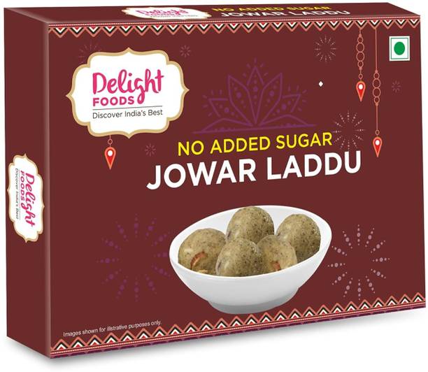 Delight Foods Jowar Laddu Sugar Free Box